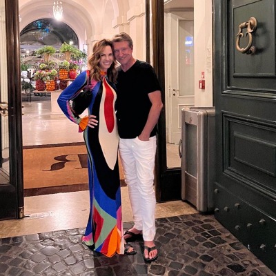 Tristan Gretzky's parents, Wayne Gretzky and Janet Jones were in Rome.